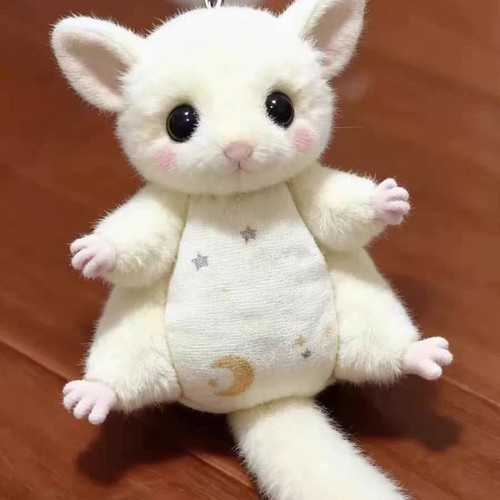 Bag charm sugar - sugar, plush