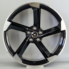 22" rotor blk pol alloy wheels