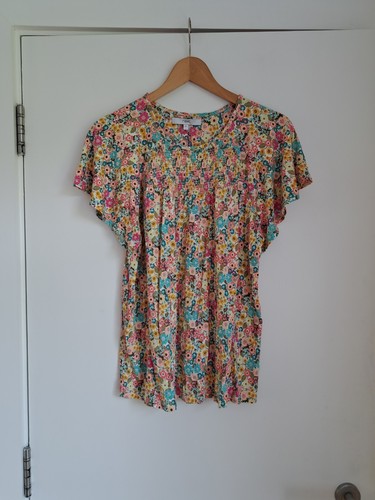 Next floral shirred top - next,