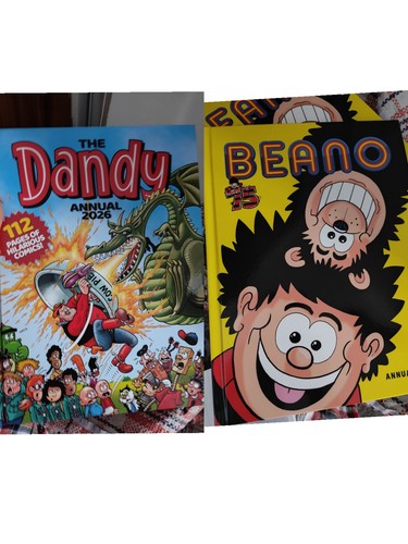 Dandy beano comic annuals - dandy,
