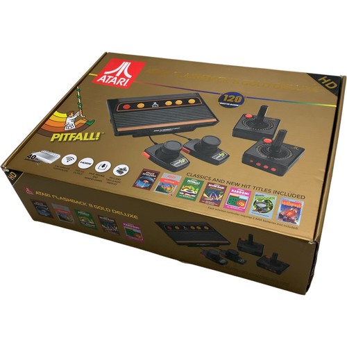 Atari flashback gold deluxe - flashback,
