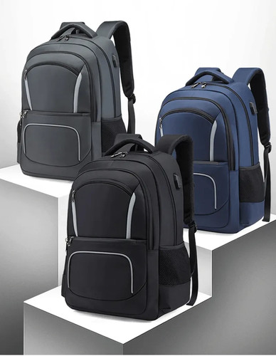 Waterproof laptop backpack usb - waterproof,