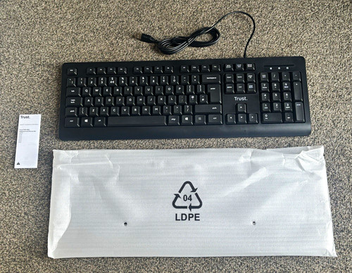 Trust wired usb keyboard - trust,