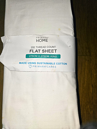 Primark home 200tc cotton flat - primark,