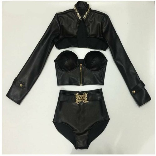 Punk rock leather - pu,