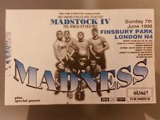 Madness Madstock  4 1998 Concert Ticket