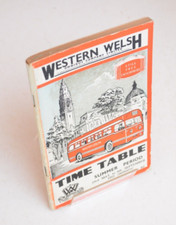 Bus Coach Timetable Western Welsh Summer 23rd May 1953  