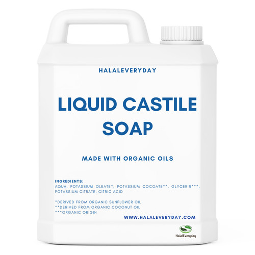 Liquid castile soap unscented - liquid,