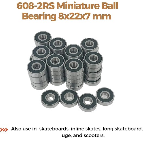 50pcs 608 2rs - 608,