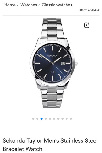 Sekonda taylor mens watch - sekonda,