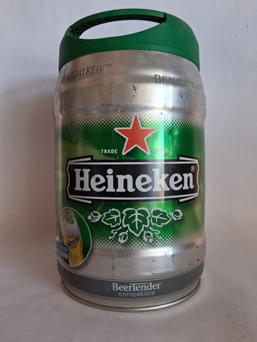 Empty heineken mini keg beer - empty,