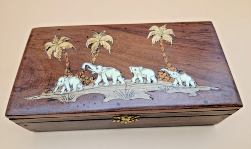 Antique rosewood inlay - rosewood,
