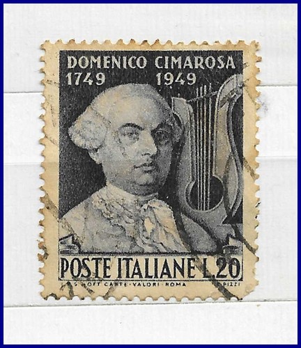Italian stamps used 1949