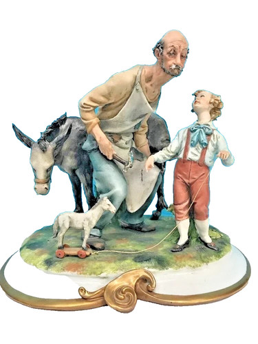 Capodimonte porcelain boy - capodimonte, porcelain,