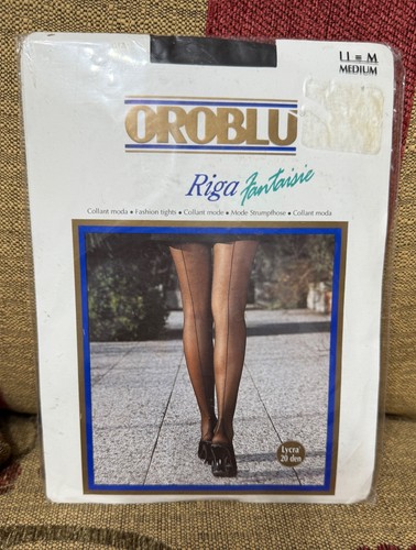 Vintage oroblu riga fantasie - vintage,
