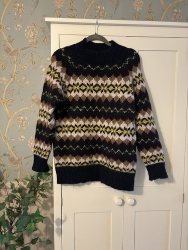 Toast alpaca fairisle chunky - toast,
