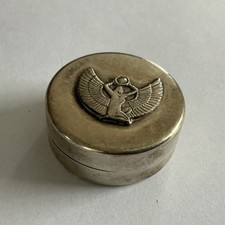 Vintage Art Deco Bourjois ‘Evening In Paris’ Rouge Pot Compact