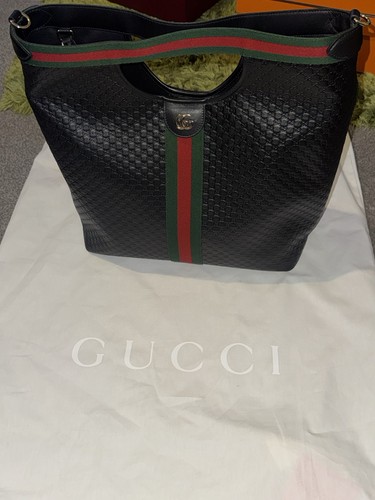 Gucci jackie tote - o, leather