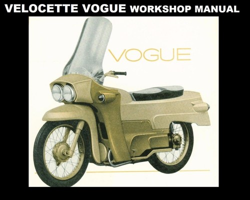 Velocette vogue workshop - le, &