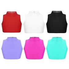 UK Kid's Girls Crop Tank Tops