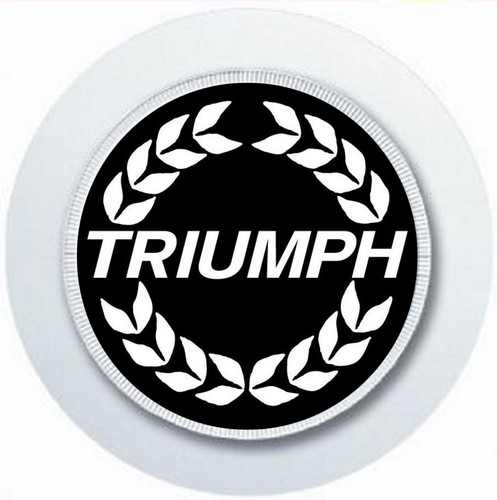 Triumph white crest - triumph,