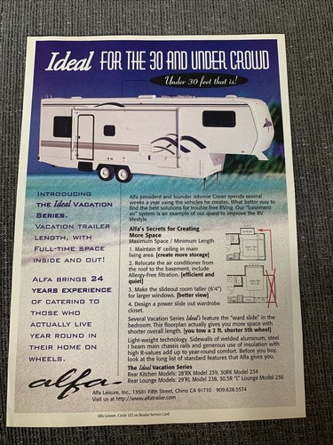 1997 alfa leisure ideal - ideal, fifth