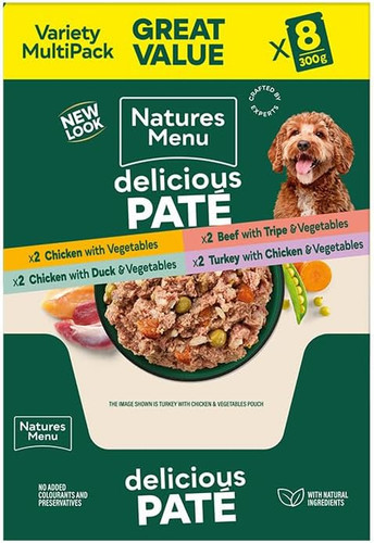 Natures menu wet dog - natures,