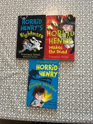 Horrid henry book bundle - bundle, x3