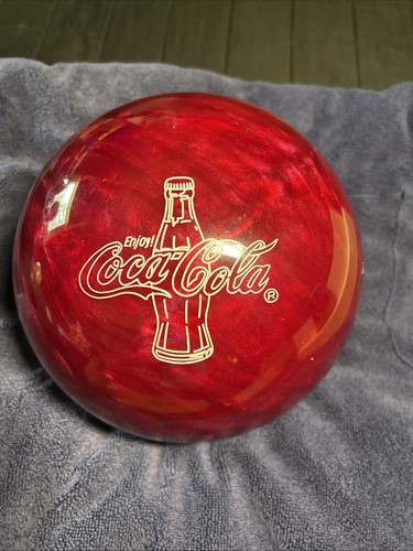 Amf coca cola bowling ball - bowling,