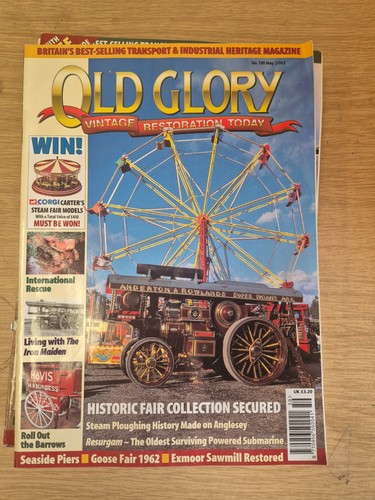Vintage old glory magazines - old,