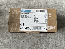 Hager 32A Type C 30mA RCBO