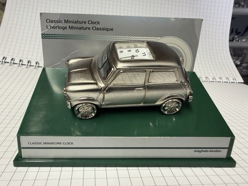 Classic mini miniature clock - miniature,