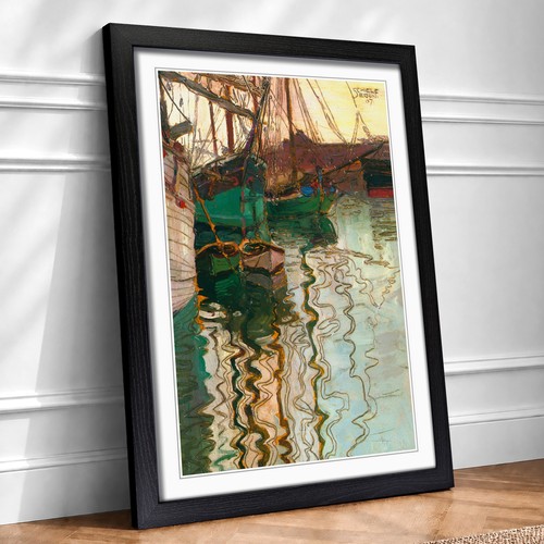 Egon schiele boats port - schiele,