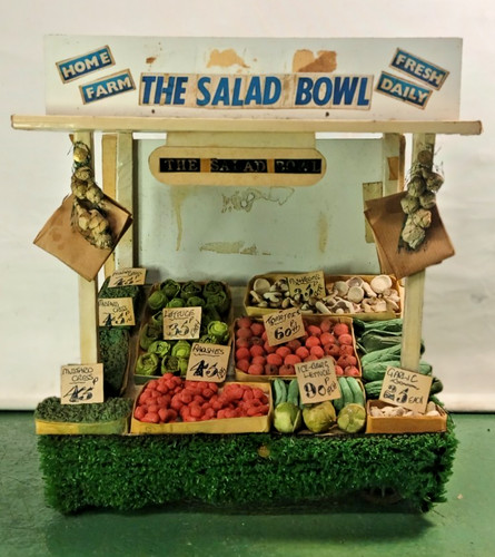 Vintage fruit veg market - fruit,