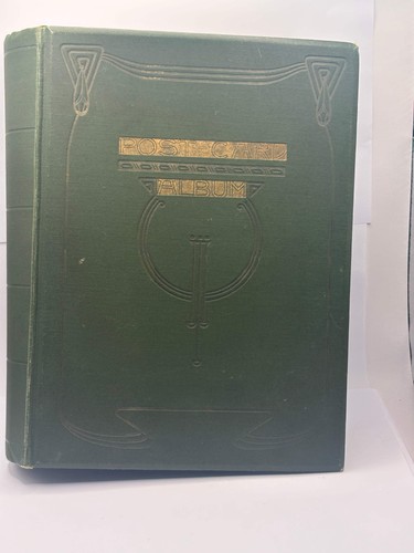 Old postcard album - dogs, &