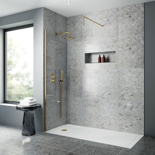 Nuie modern brushed brass - modern,