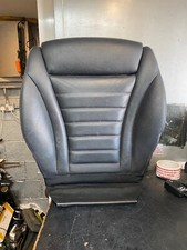 Mercedes-Benz C300 W205 2015 HYBRID Driver Bottom Seat Cover - LEATHER BLACK