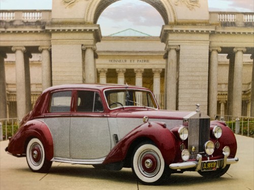 1954 rolls royce - silver, dawn