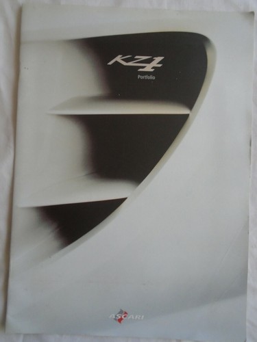 Ascari kz1 portfolio brochure - ascari,