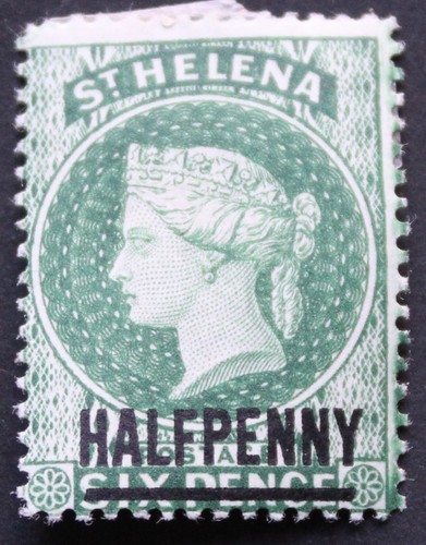 Helena 1884 halfpenny - qv,