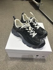 Christian Dior Black Vibe Trainers Size UK 7 EU 40