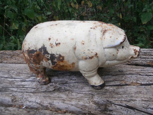 Lge heavy vintage solid - vintage, cast