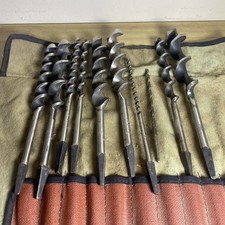 9 x Vintage Ridgway Auger