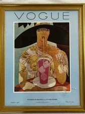 VINTAGE VOGUE MAGAZINE COVER