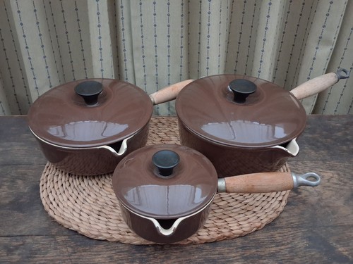 Creuset vintage enamel cast - le,