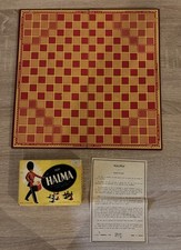 VINTAGE HALMA BOARD GAME &