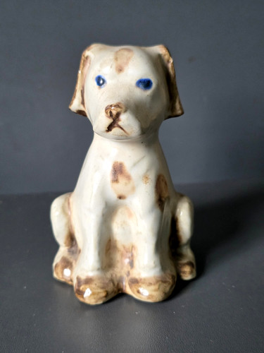 Vintage ceramic puppy - vintage,