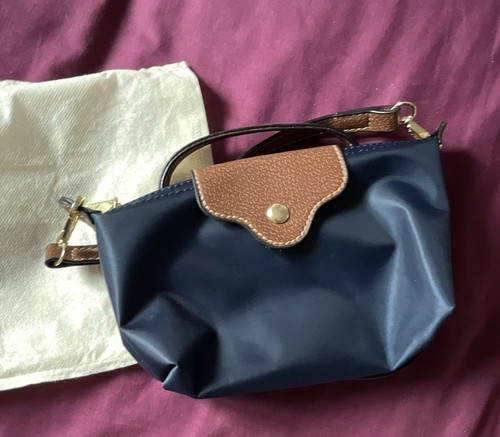Longchamp blue nylon - blue,