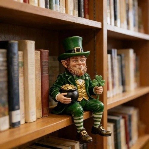 Leprechaun resin statue - leprechaun,