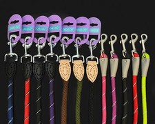 NYLON ROPE Trigger Lead HEM AND BOO DOG & CO  ANCOL LEATHER TABS-NUTS AB'T MUTTS